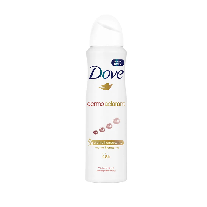 Dove Deo Spray Mujer Antitranspirante Dermo Aclarante 150 ml