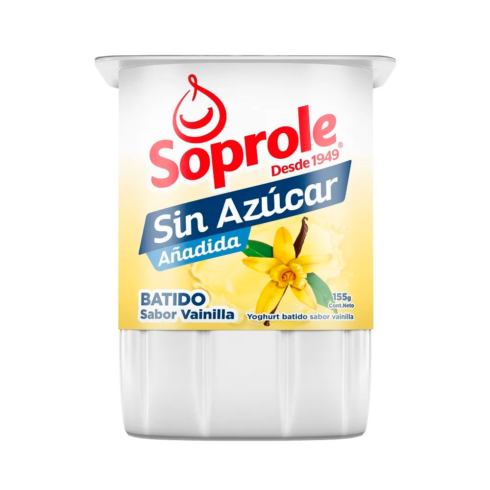 Yogurt Light Soprole Vainilla 155 Gr