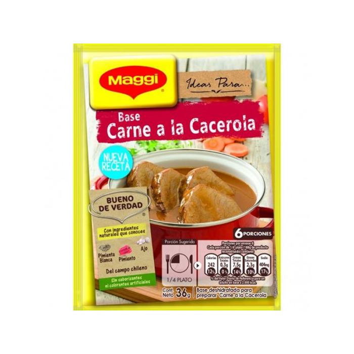 Base Maggi Carne 36 gr