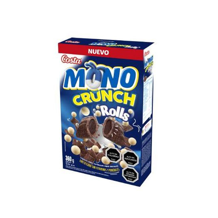 Cereal Costa Mono Crunch Rolls 360 grs