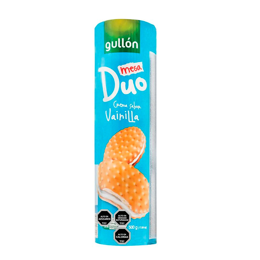 Galleta Gullón Megaduo Vainilla 500 Gr