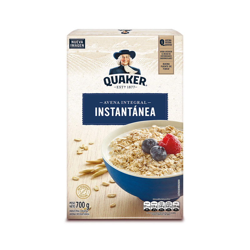 Avena Instantánea Quaker 700 Grs