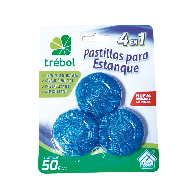 Pastilla De Baño El Trebol 3un 