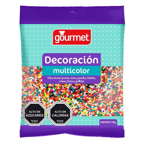 Deco Gourmet Multicolor 100 Grs