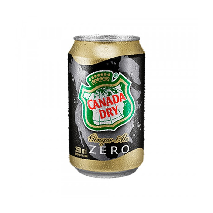 Canada Dry Ginger Ale Zero Lata 350 cc