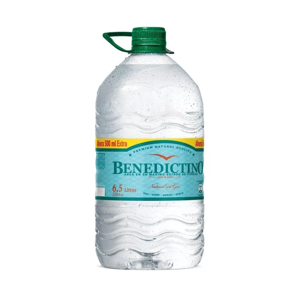Benedictino Sin Gas 6.5 L