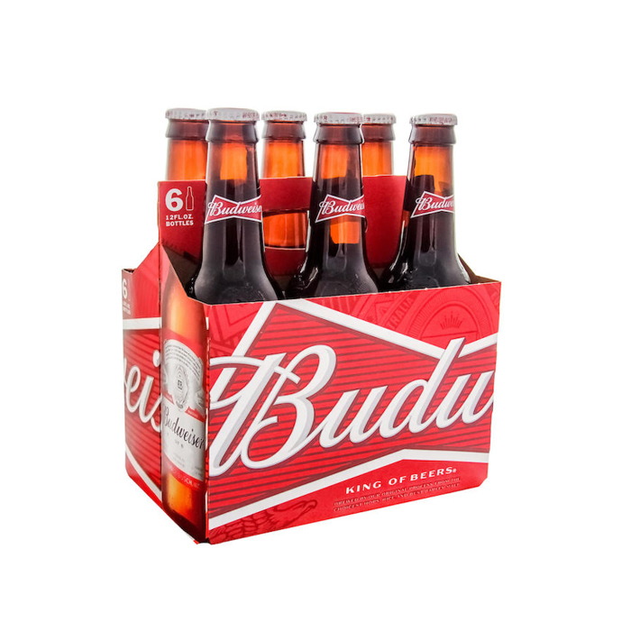 Cerveza Budweiser Botella 6 X 355Cc.