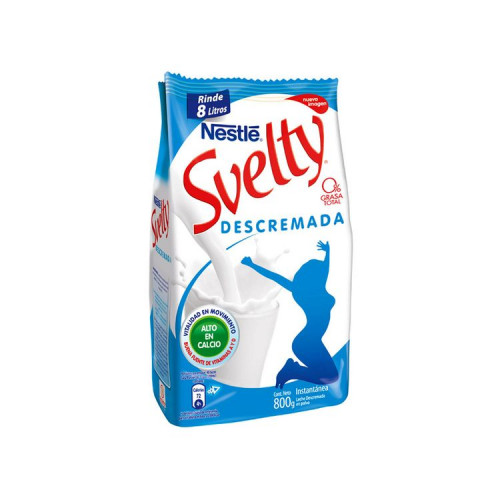 Leche Svelty Descremada Bolsa 800 gr