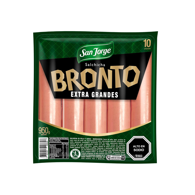 Salchicha Bronto San Jorge 950 gr