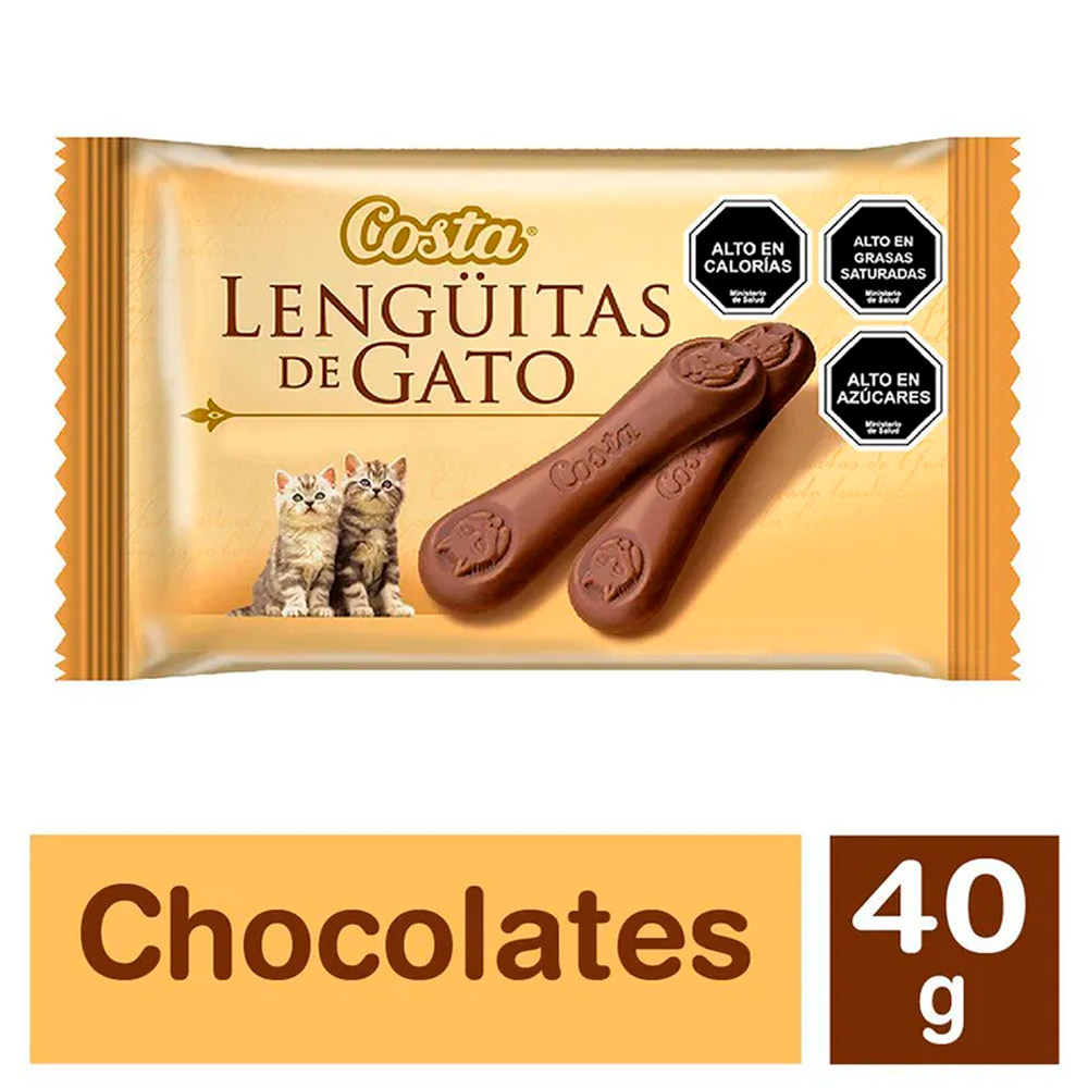 Lenguitas De Gato Costa 40 Gr.