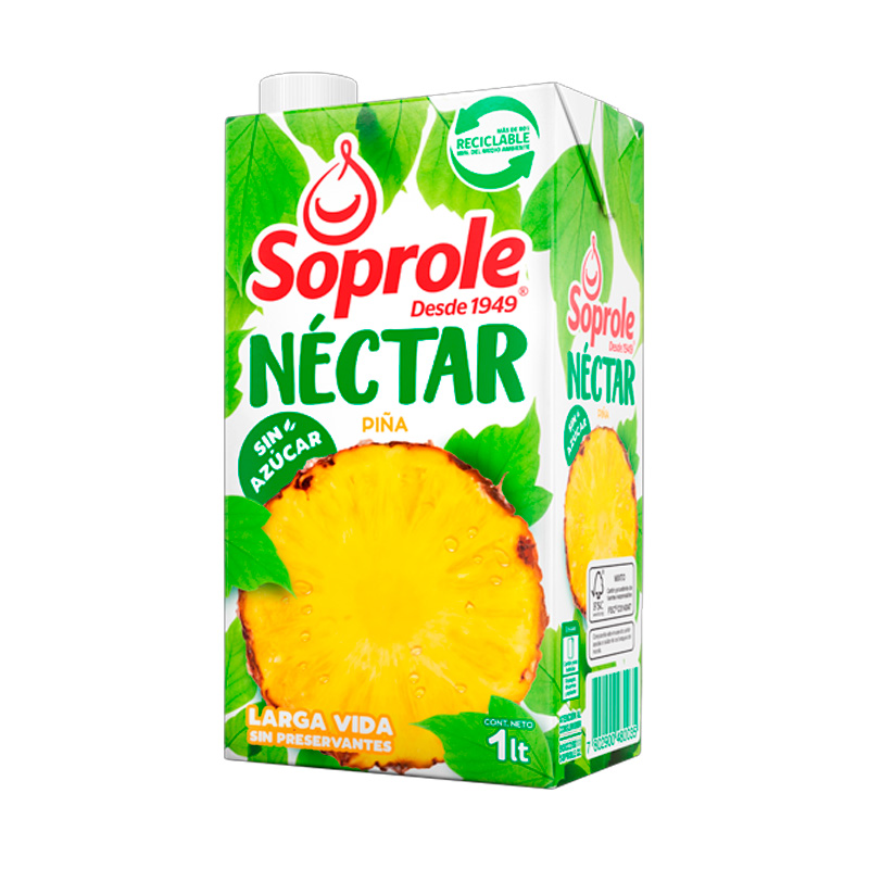 Néctar Soprole Piña 1 Litro