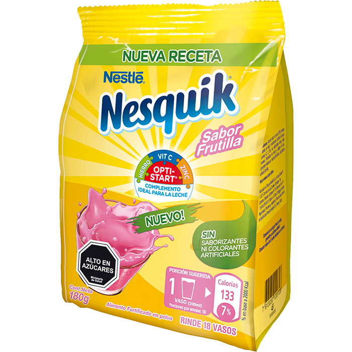 Nesquik Frutilla 180 Grs