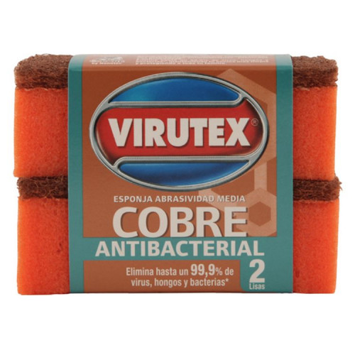 Esponja Lisa Cobre X 2 Creativa
