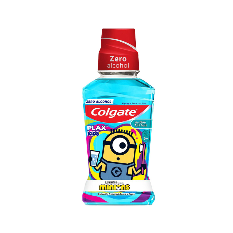 Enjuague Bucal Colgate Plax Kids Celeste 250 ml
