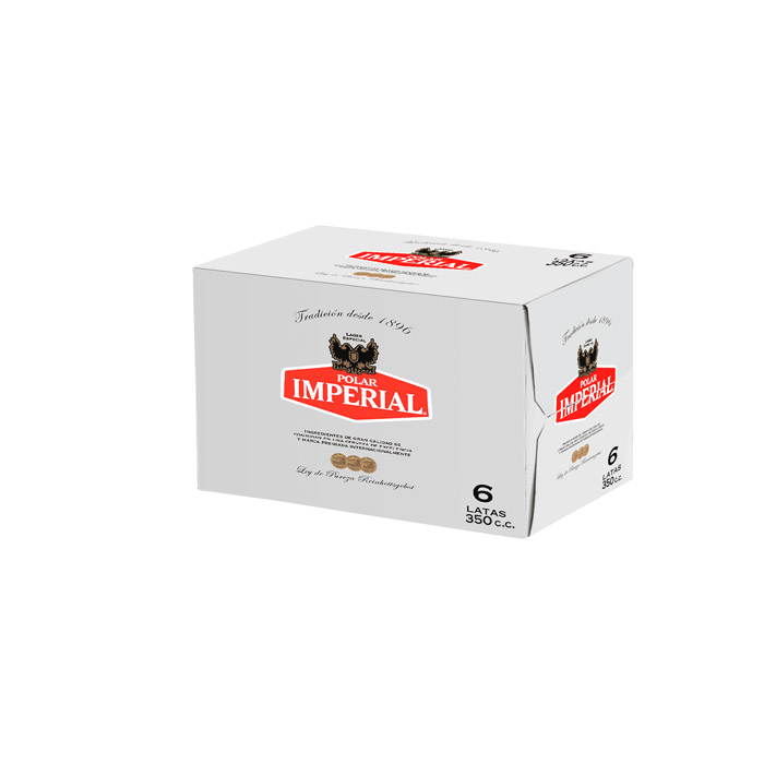 Cerveza Imperial Lata six Pack 355 cc