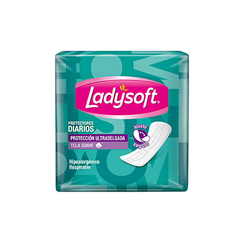 Protector Ladysoft Ultradelgada 20 Unidades