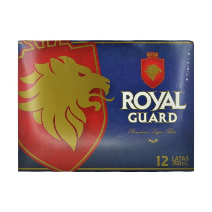 Cerveza Royal Guard Lata 12 X 350 Cc