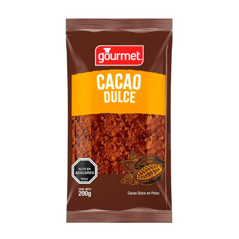 Cacao Gourmet Dulce 200 Grs