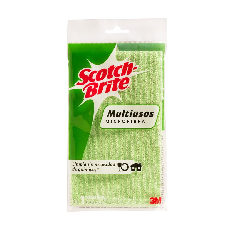  Paño Multiuso Microfibra Scotch Brite Unidad