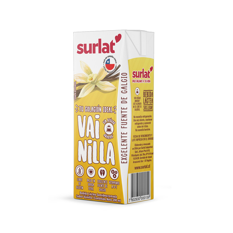 Leche Surlat Vainilla 200 ml 