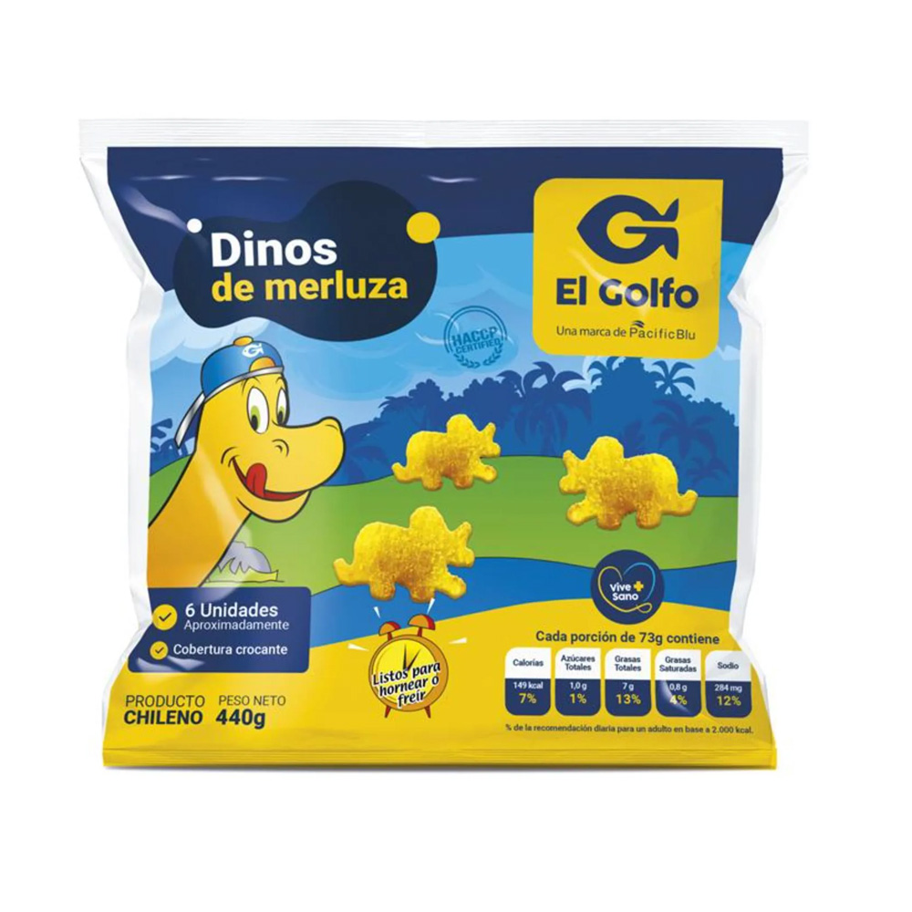 Merluza Dino El Golfo 440 Gr