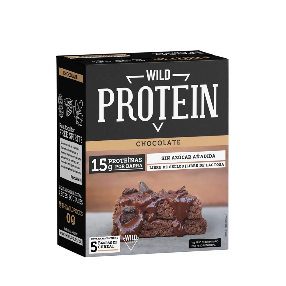 Barra Wild Protein Chocolate 45 g