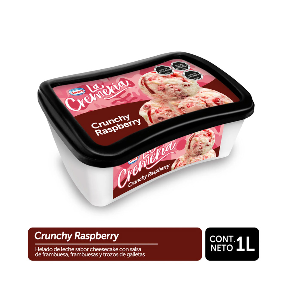 Cremeria Savory Crunchy Raspberry 1 Lt