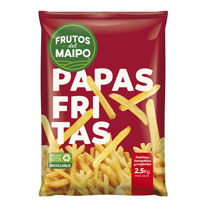 Papas Prefritas F/Maipo 2500 Grs