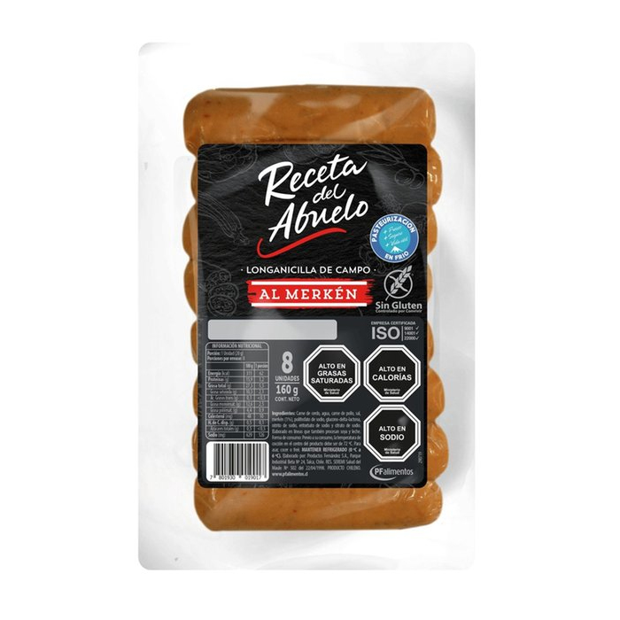 Longanicilla Merken D/P Rda 160 Gr