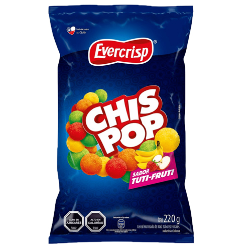Chis Pop Tutti Frutti 220 Grs