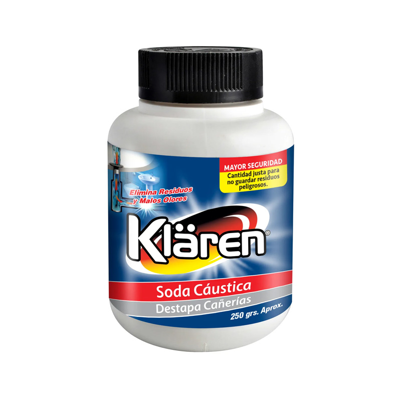 Soda Cautica Klären 250 Grs