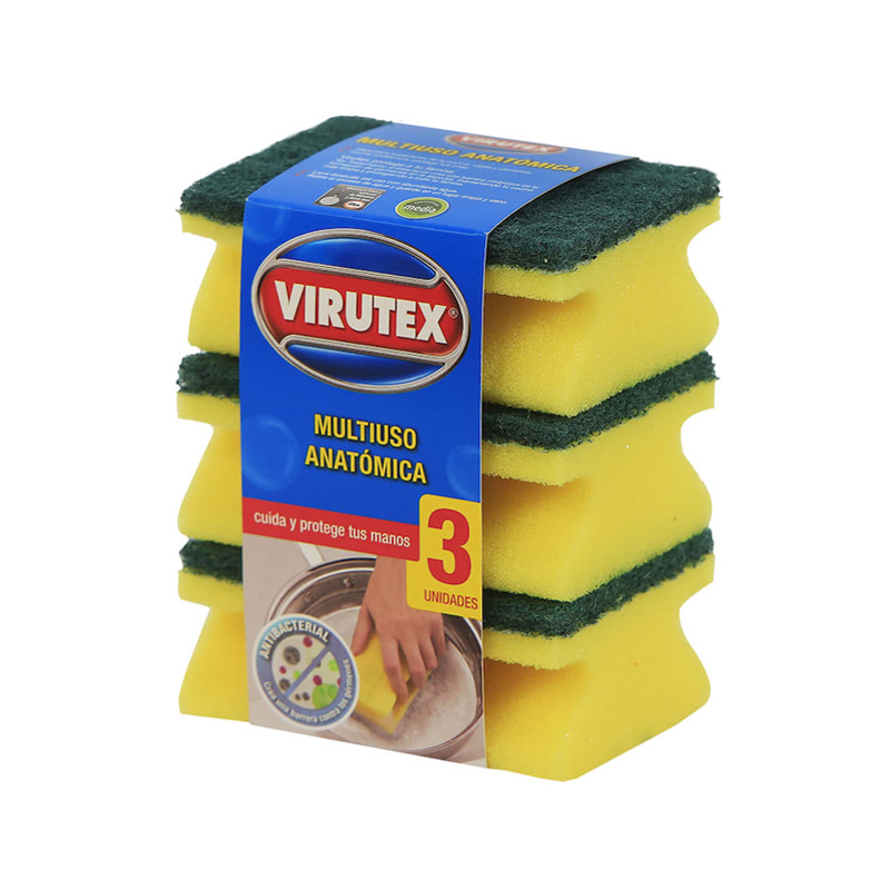 Esponja Acanalada X3 virutex
