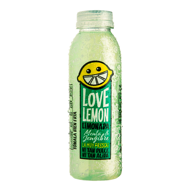 Love Lemon Menta Jenjibre Pet 385 cc
