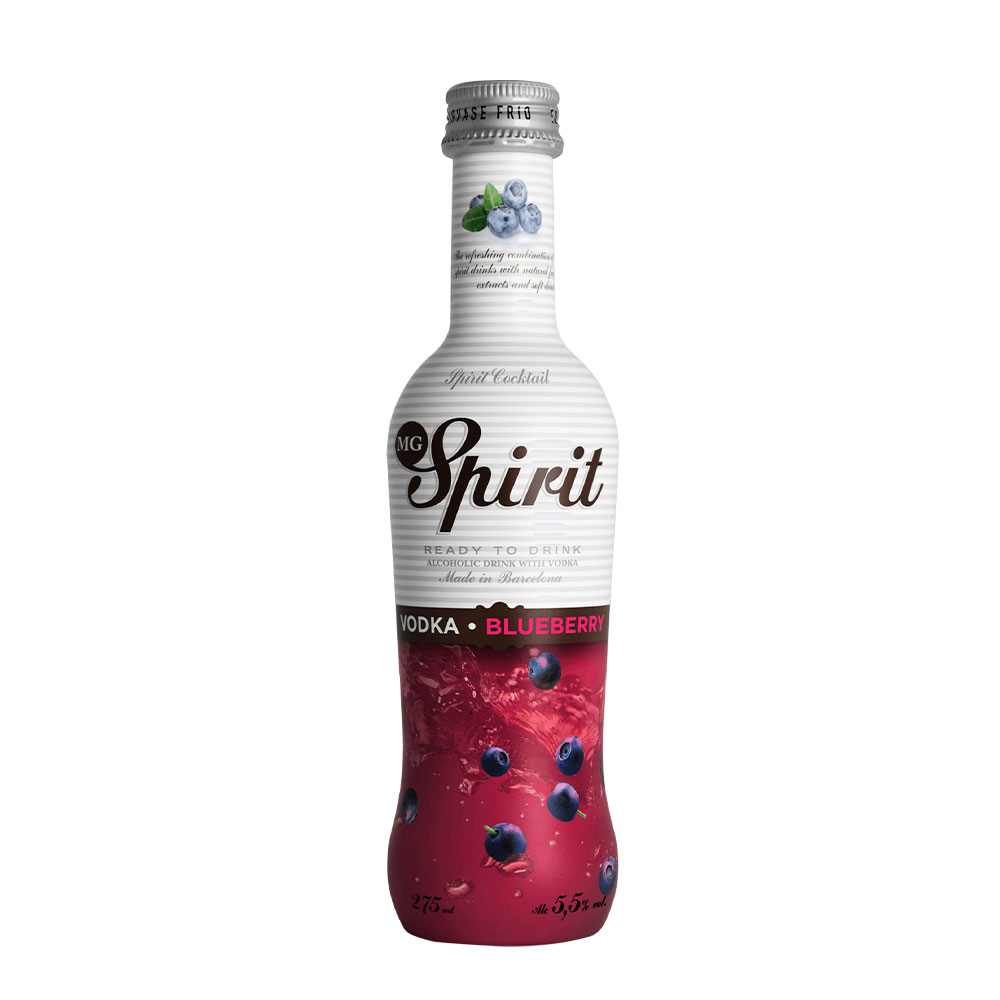 Vodka Spirit Blueberry 5.5° 275 Ml