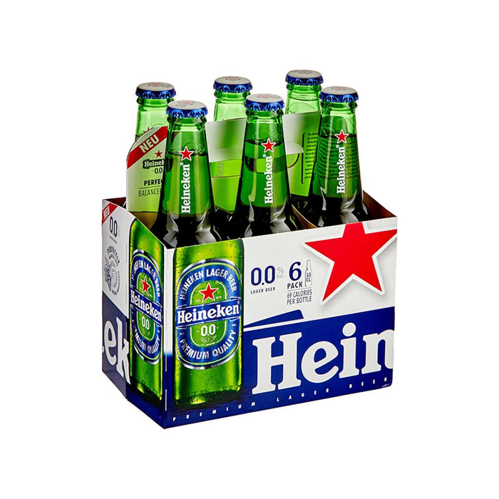 Cerveza Heineken Cero Bot 6 X 330 ml