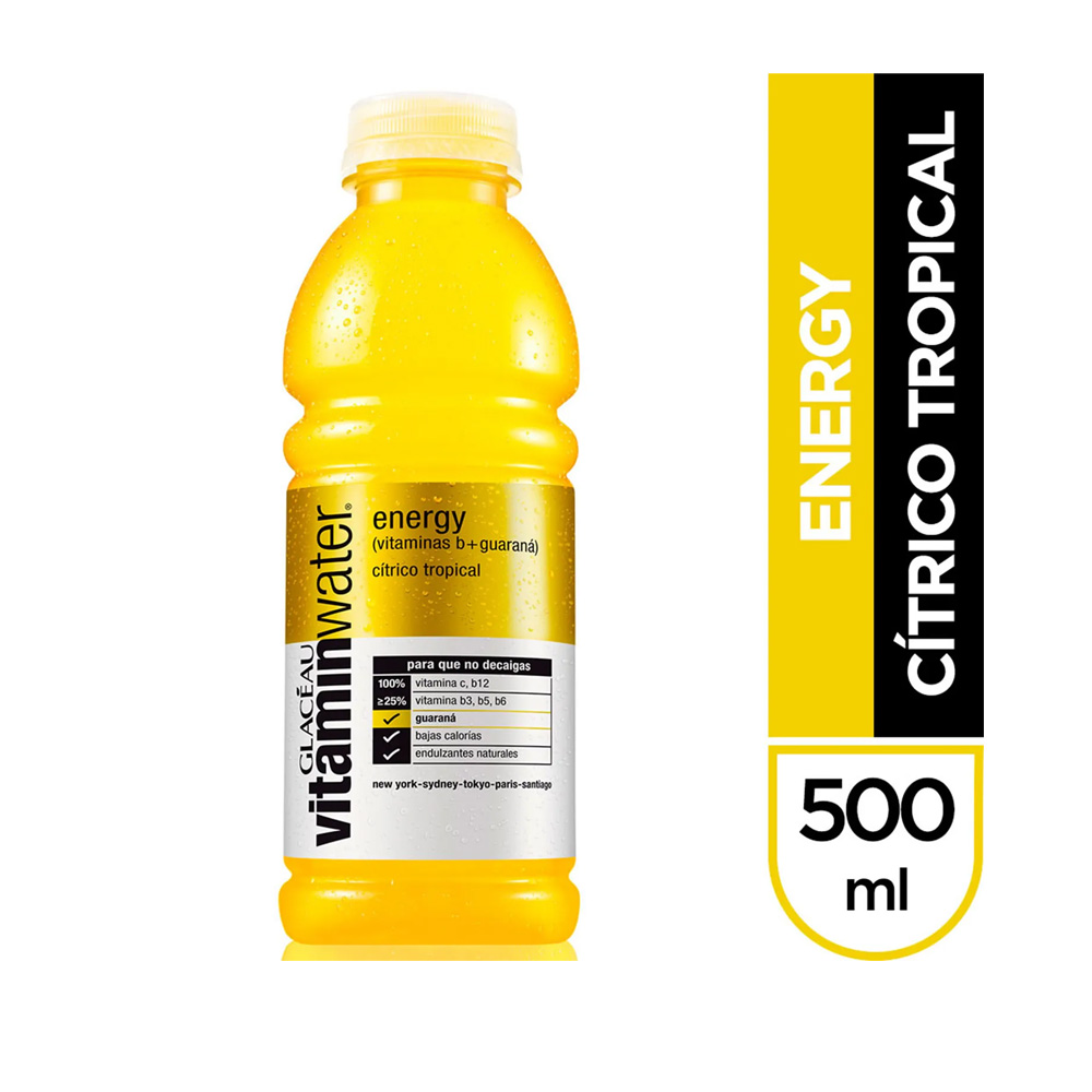 Vitaminwater Energía Cítrico 500 cc