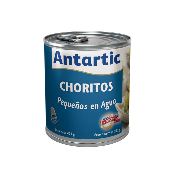 Chorito Antartic Agua 425 Grs (200 Grs Drenado)