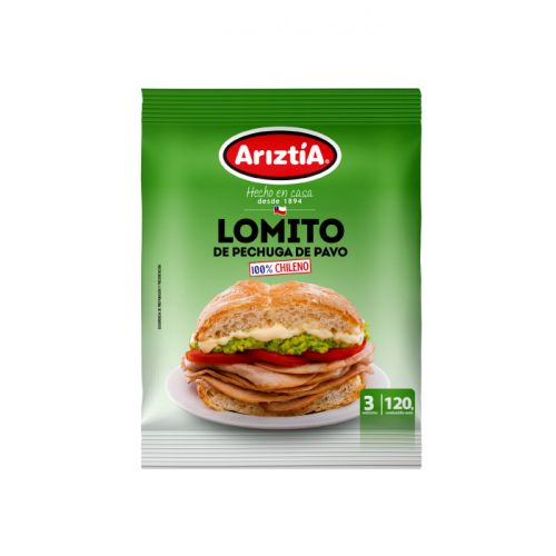 Lomito Pechuga Pavo Ariztia 120 gr