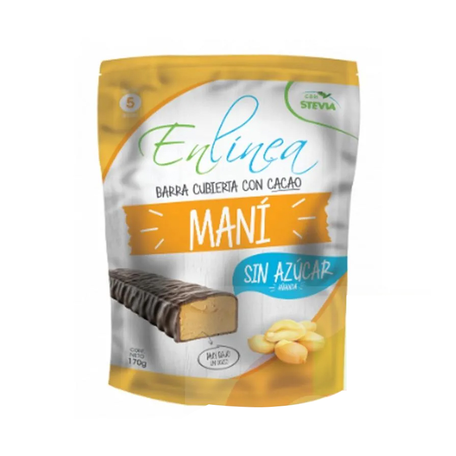 Barra En Linea Maní Chocolate 170 gr