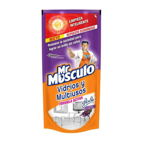 Mr Musculo Limpiador Vidrio Y Multiuso Lava D/P 450 cc