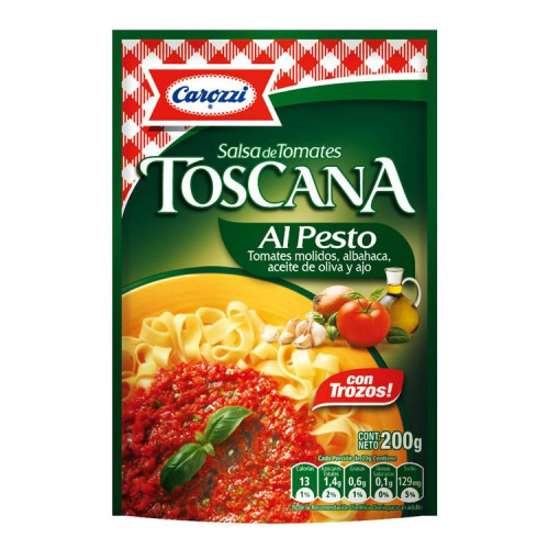 Salsa Toscana Pesto 200 Grs