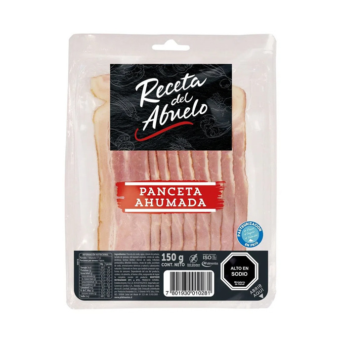 Panceta Ahumada R/Abuelo 150 Gr
