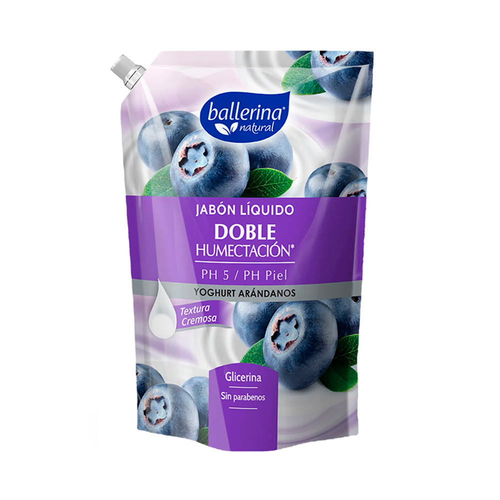 Jabón Ballerina Yoghurt Arandano Dp 750 ml