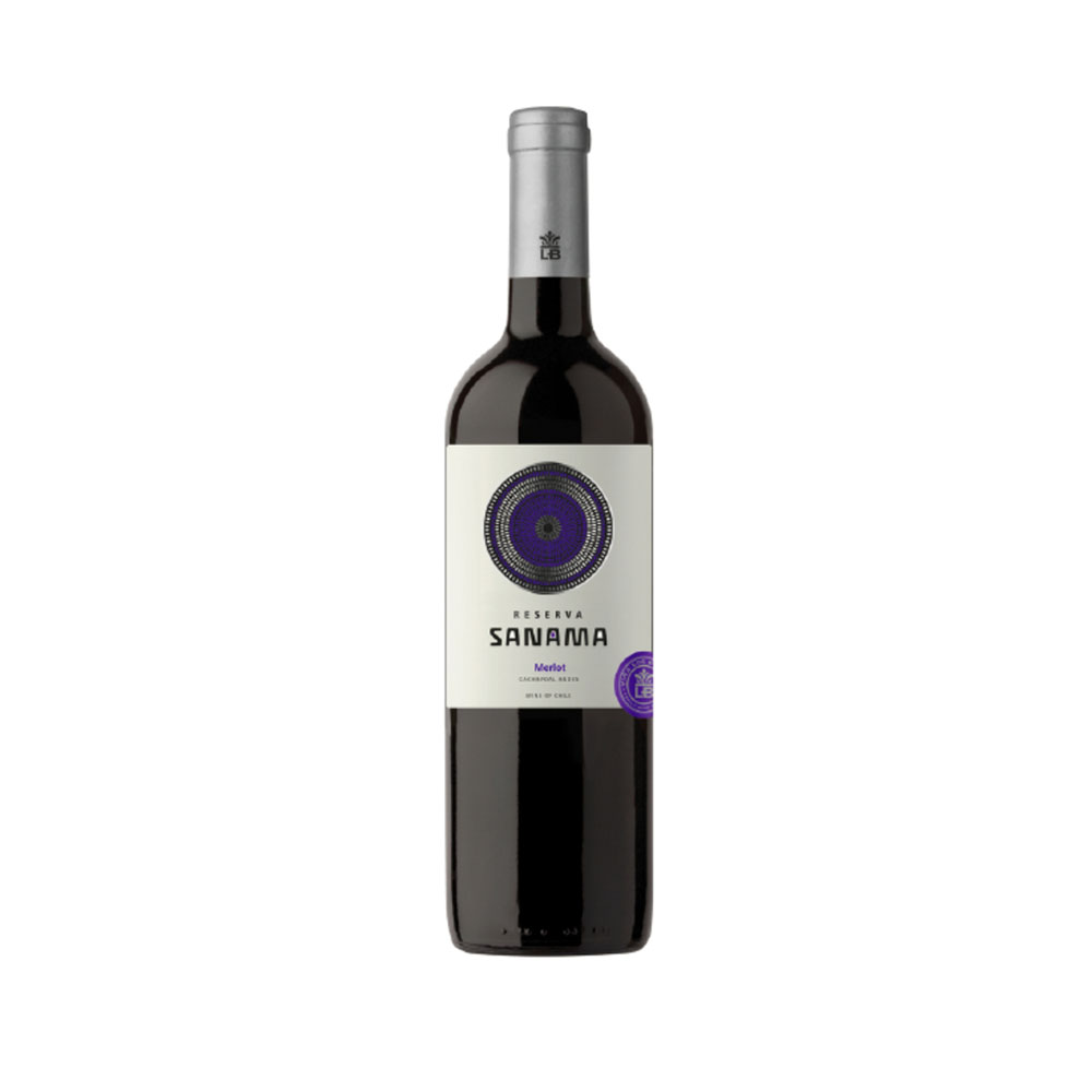 Vino Sanama Merlot Reserva 750 cc