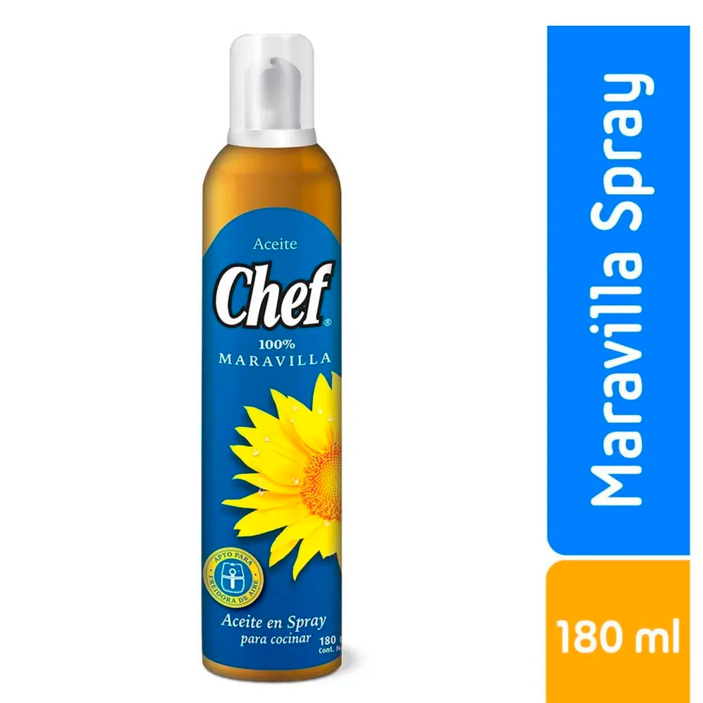 Aceite Chef Maravilla Spray 180 Ml