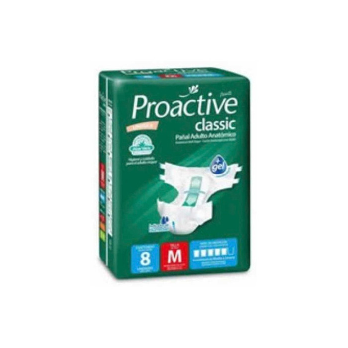 Pañal Adulto Proactive Classic M X 8Und