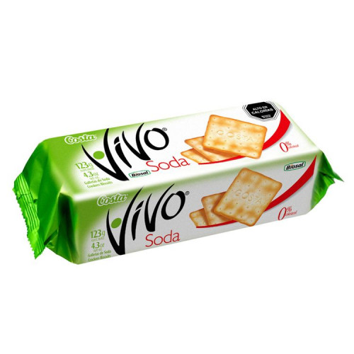 Galleta Vivo Soda 123 Grs