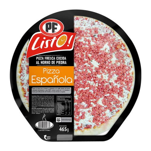 Pizza Española Refrigerada PF 465 gr