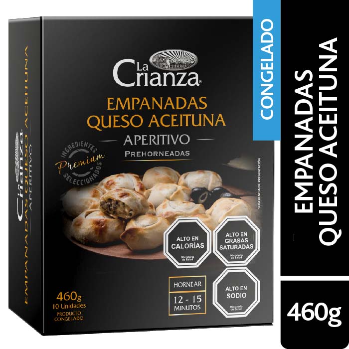 Empanada Aceituna Queso  La Crianza 460 Gr