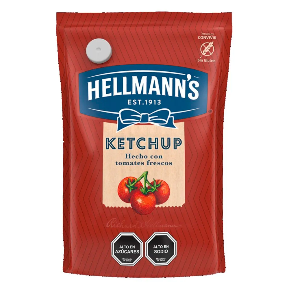 Ketchup Hellmanns Dp 500 Gr